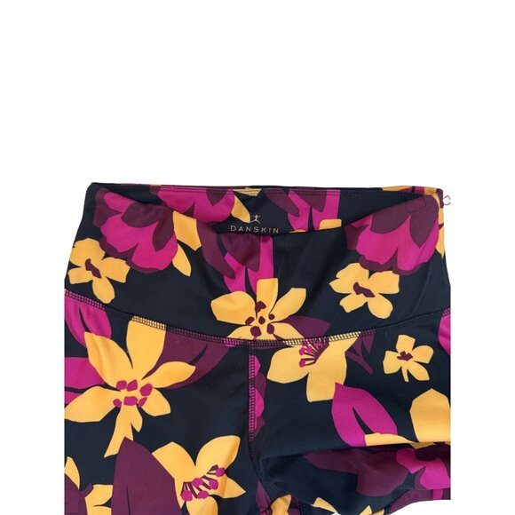 2/$15 NWT Danskin Medium Floral Leggings - Picture 4 of 11